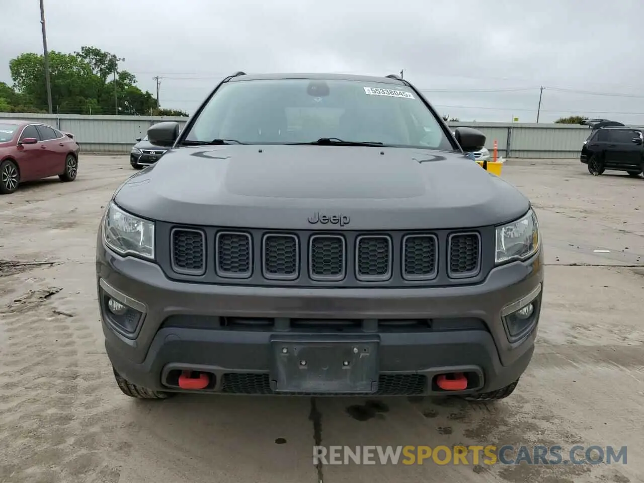 5 Photograph of a damaged car 3C4NJDDB0KT618740 JEEP COMPASS 2019