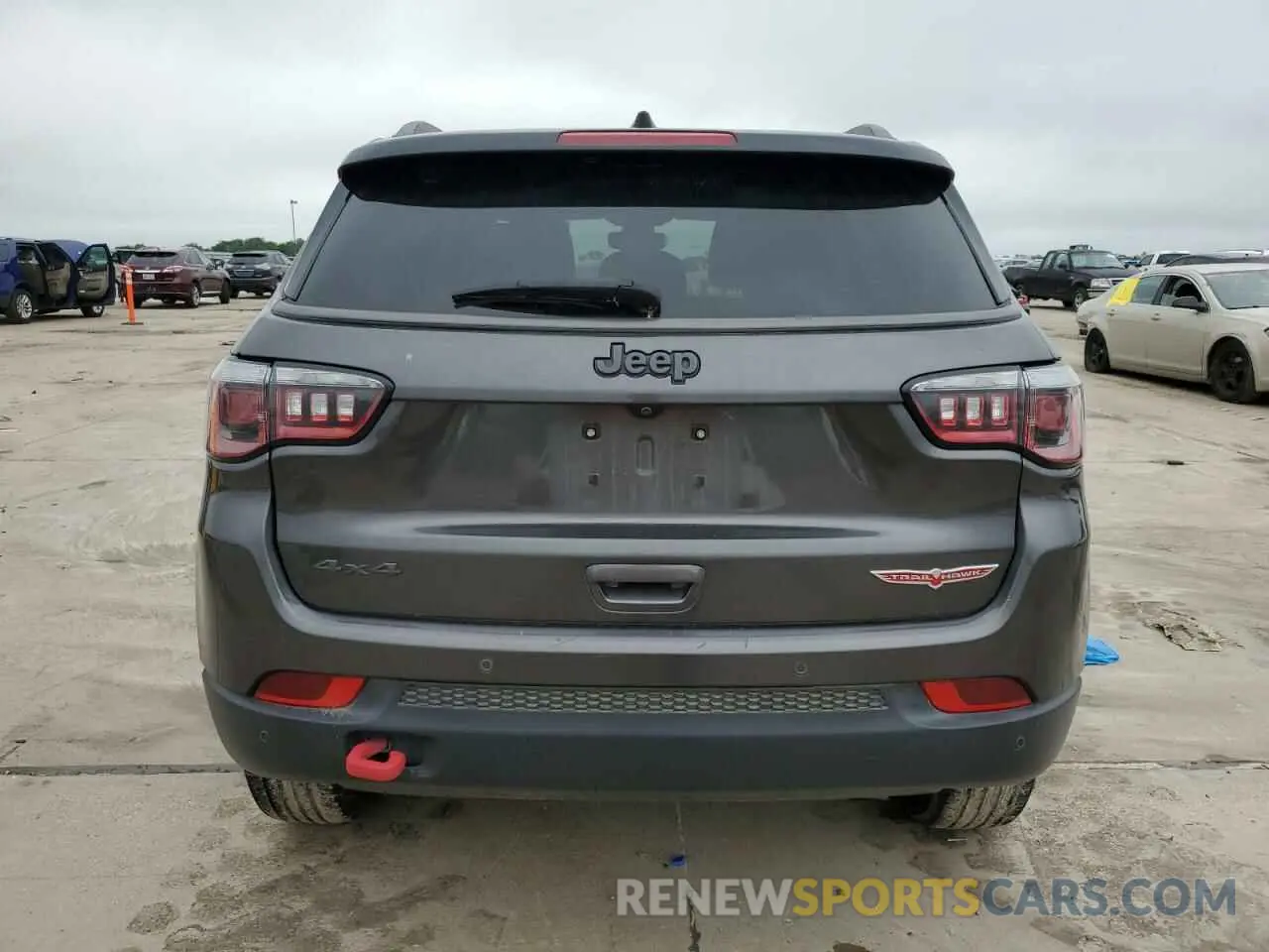 6 Photograph of a damaged car 3C4NJDDB0KT618740 JEEP COMPASS 2019