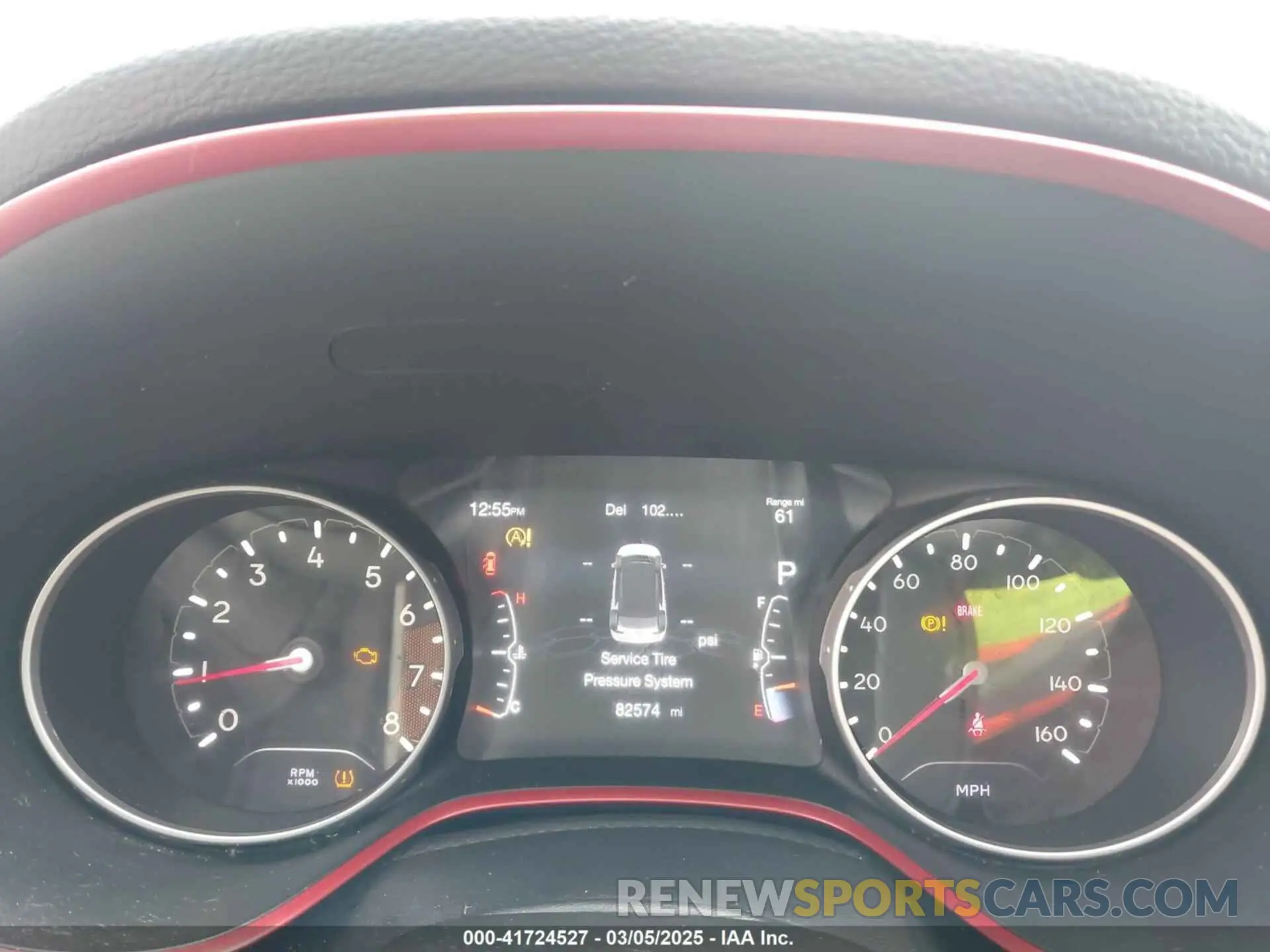 7 Photograph of a damaged car 3C4NJDDB0KT733175 JEEP COMPASS 2019