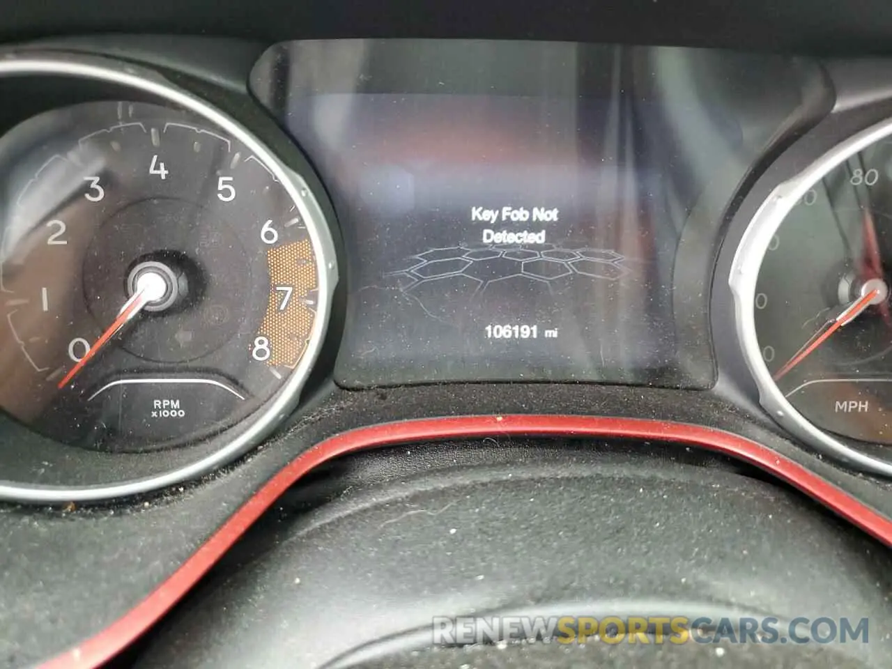 9 Photograph of a damaged car 3C4NJDDB1KT721827 JEEP COMPASS 2019