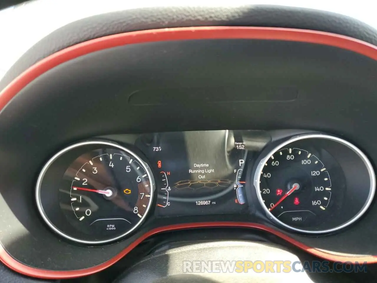 9 Photograph of a damaged car 3C4NJDDB2KT627598 JEEP COMPASS 2019