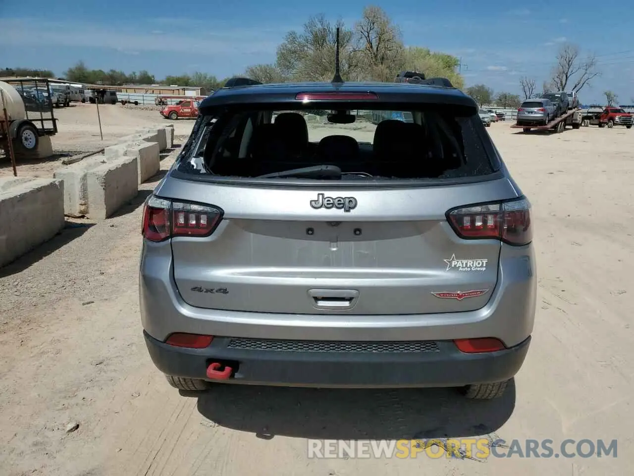 6 Фотография поврежденного автомобиля 3C4NJDDB2KT739673 JEEP COMPASS 2019