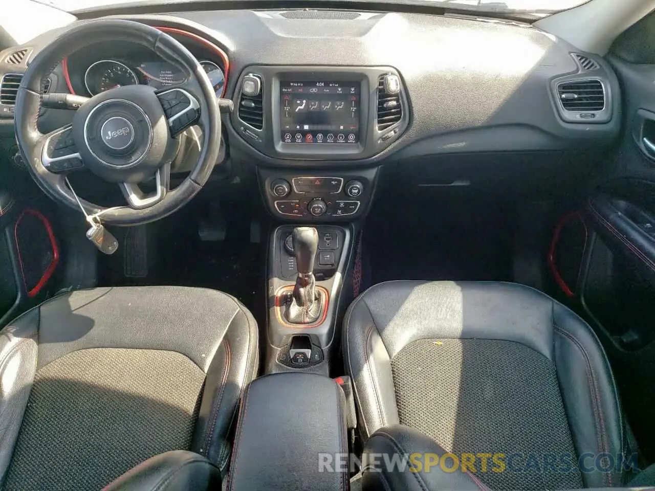 8 Фотография поврежденного автомобиля 3C4NJDDB2KT765576 JEEP COMPASS 2019