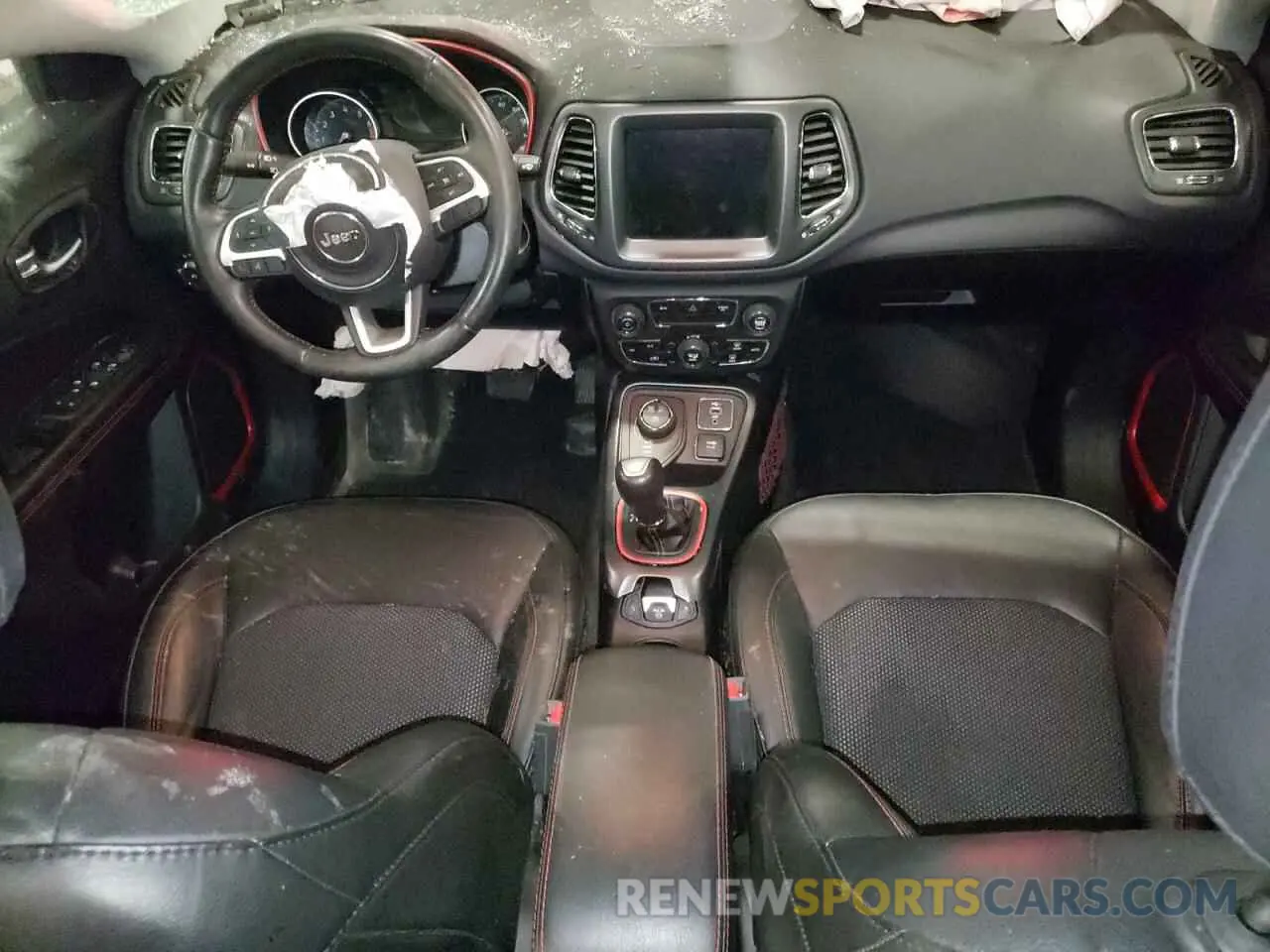 8 Фотография поврежденного автомобиля 3C4NJDDB2KT772222 JEEP COMPASS 2019