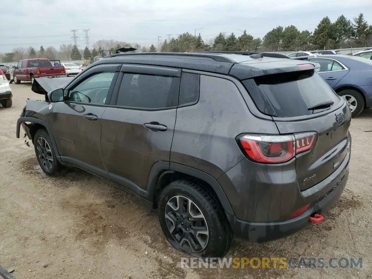 2 Фотография поврежденного автомобиля 3C4NJDDB3KT688152 JEEP COMPASS 2019