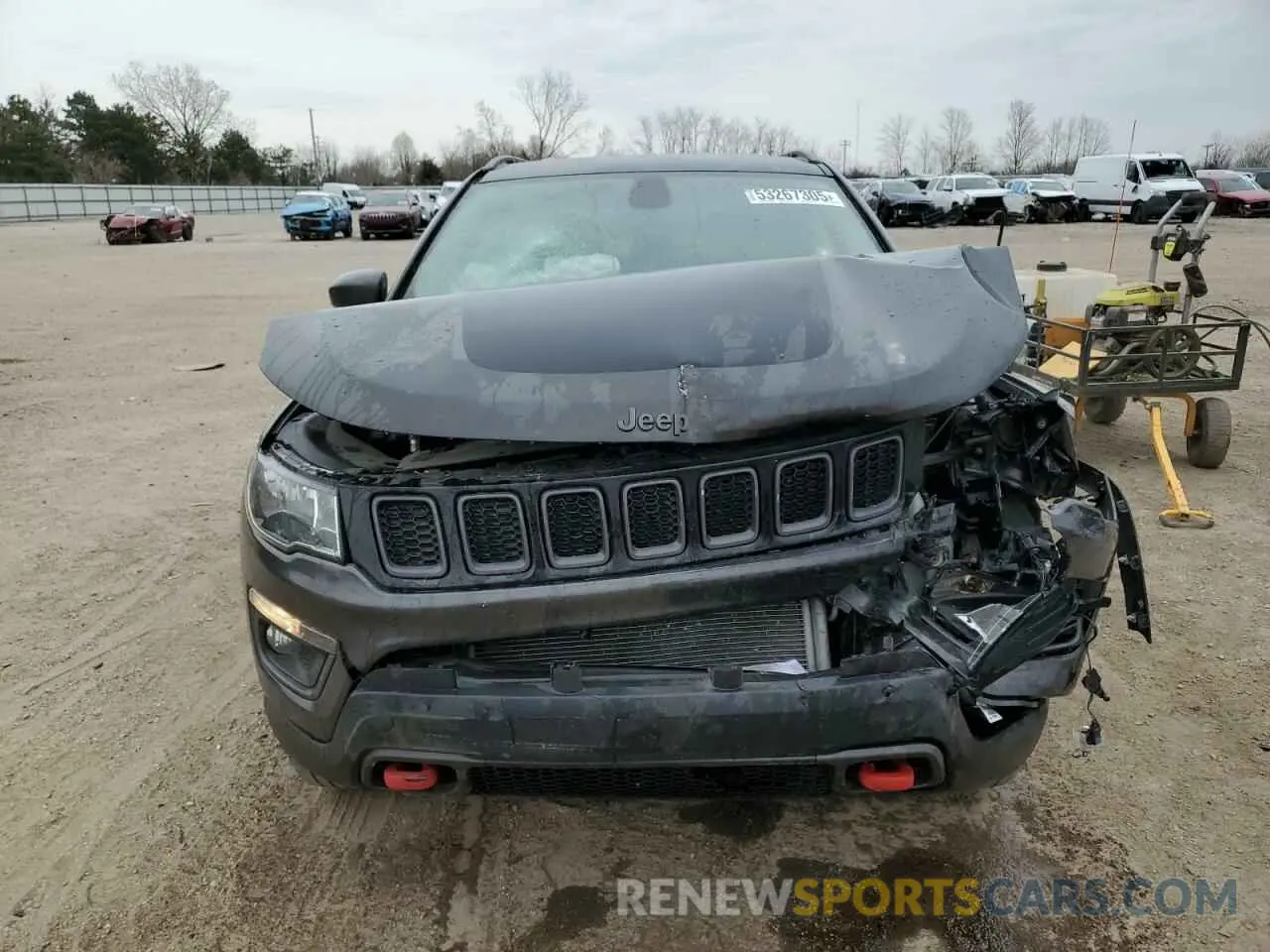 5 Фотография поврежденного автомобиля 3C4NJDDB3KT688152 JEEP COMPASS 2019
