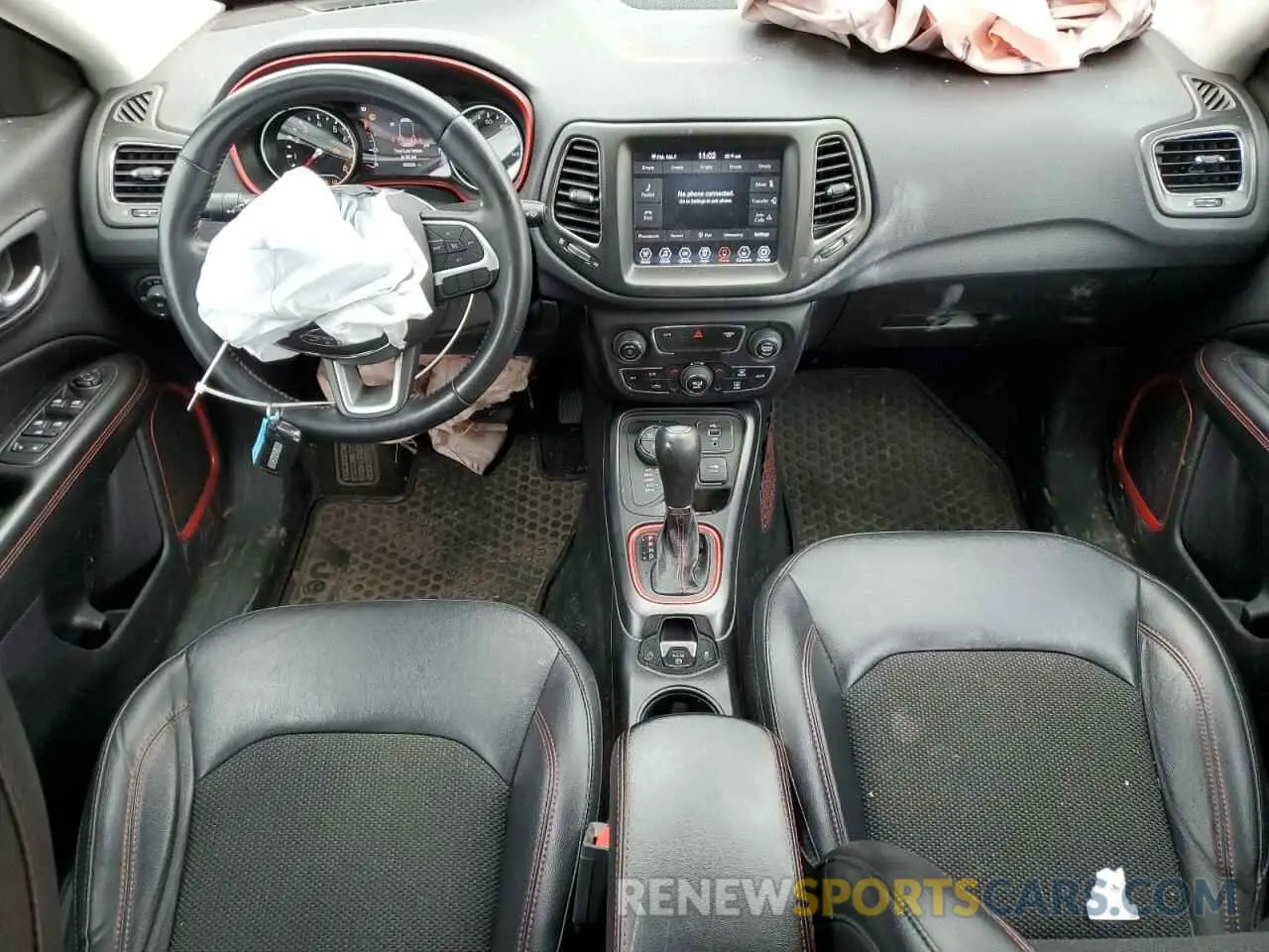 8 Фотография поврежденного автомобиля 3C4NJDDB3KT688152 JEEP COMPASS 2019