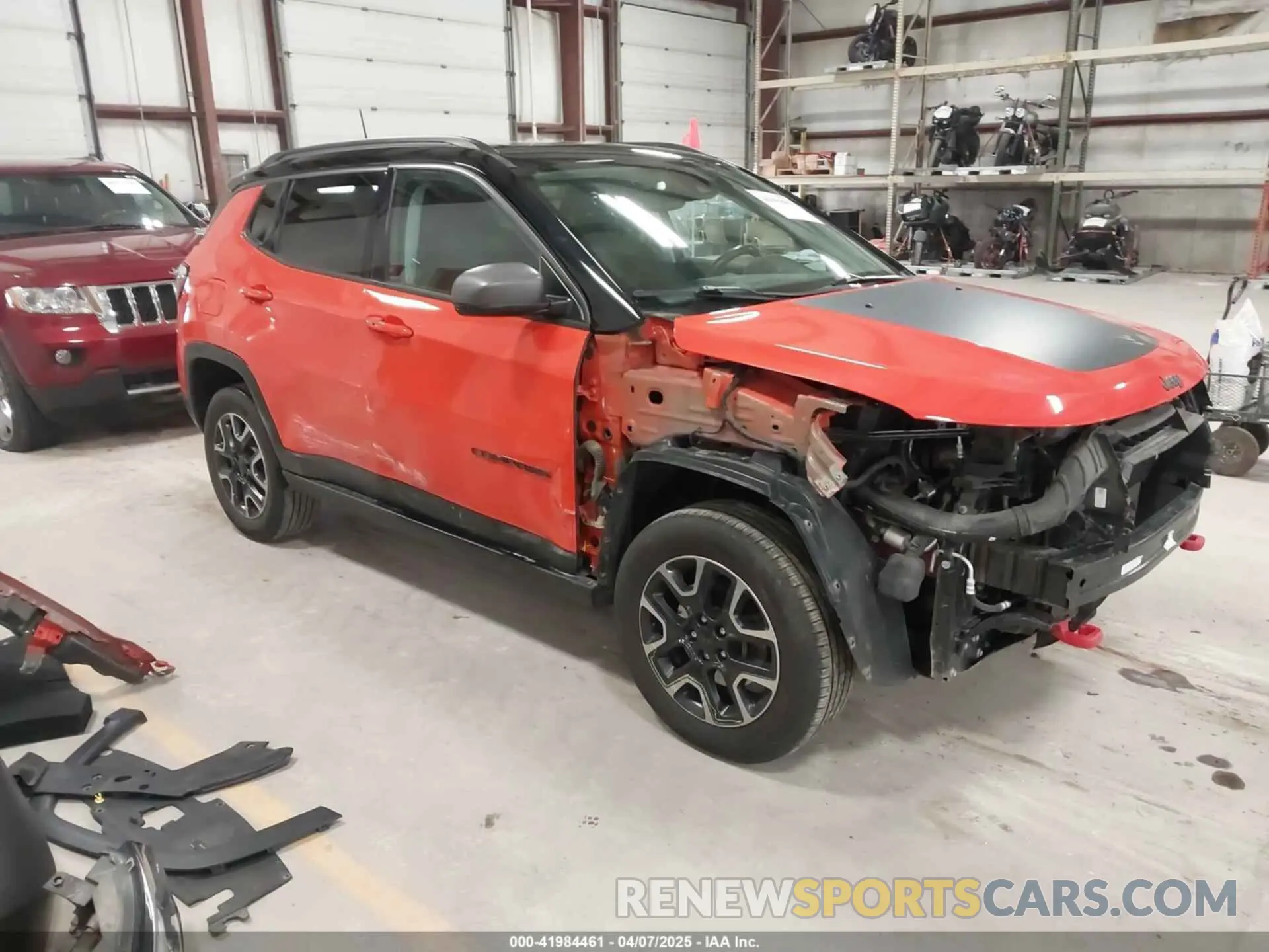 1 Фотография поврежденного автомобиля 3C4NJDDB3KT727726 JEEP COMPASS 2019