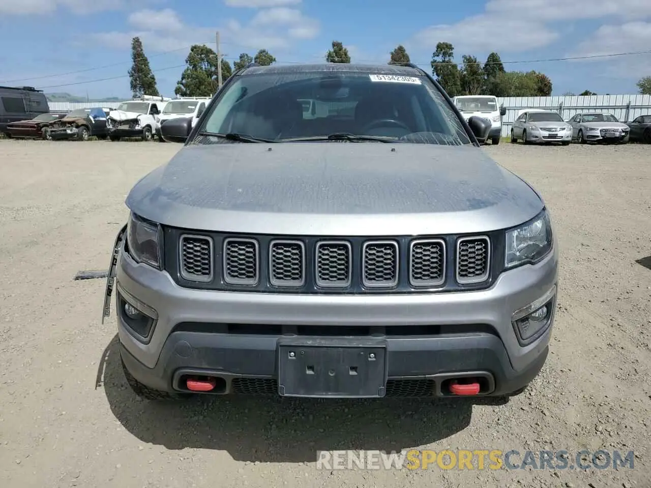 5 Фотография поврежденного автомобиля 3C4NJDDB3KT785383 JEEP COMPASS 2019