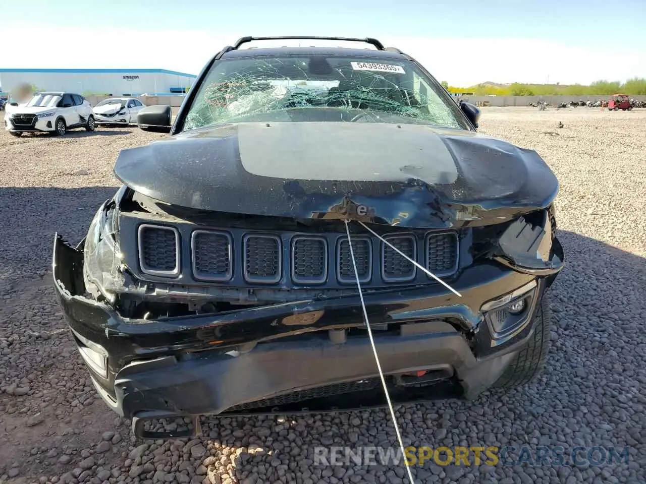 5 Photograph of a damaged car 3C4NJDDB4KT665284 JEEP COMPASS 2019