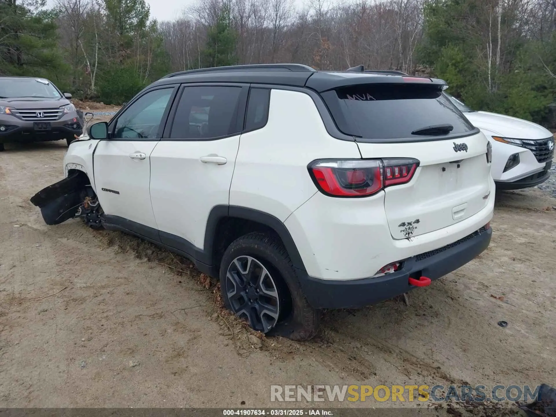 3 Фотография поврежденного автомобиля 3C4NJDDB5KT671630 JEEP COMPASS 2019