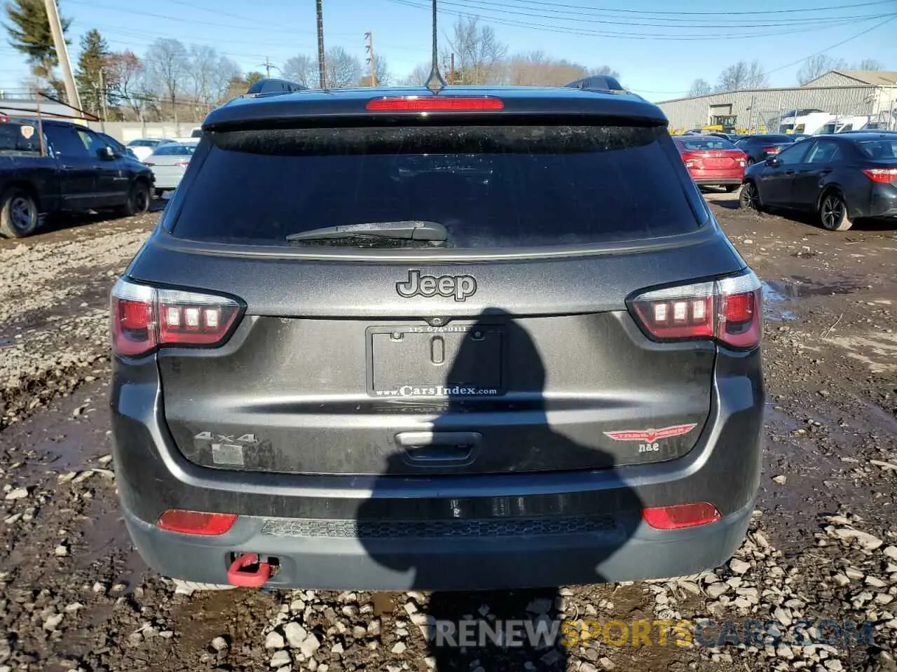 6 Photograph of a damaged car 3C4NJDDB5KT775860 JEEP COMPASS 2019