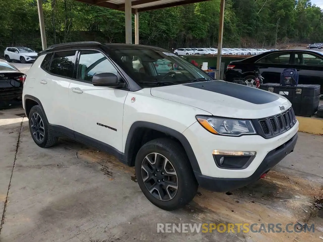 4 Фотография поврежденного автомобиля 3C4NJDDB6KT747940 JEEP COMPASS 2019