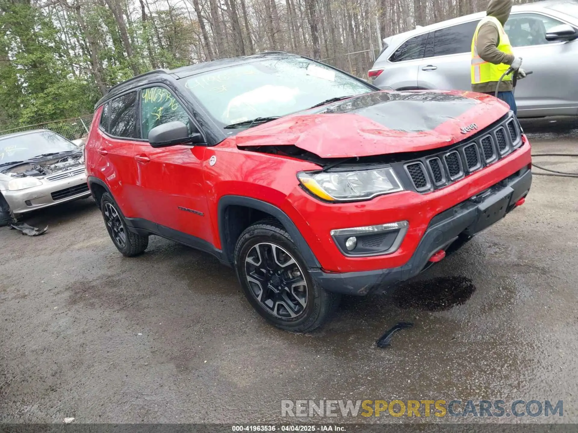 1 Фотография поврежденного автомобиля 3C4NJDDB6KT786348 JEEP COMPASS 2019