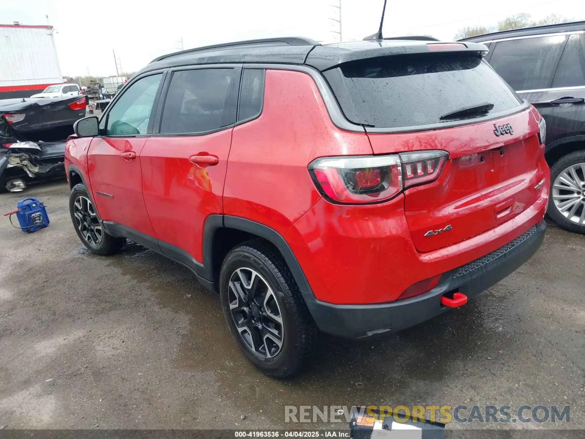 3 Фотография поврежденного автомобиля 3C4NJDDB6KT786348 JEEP COMPASS 2019