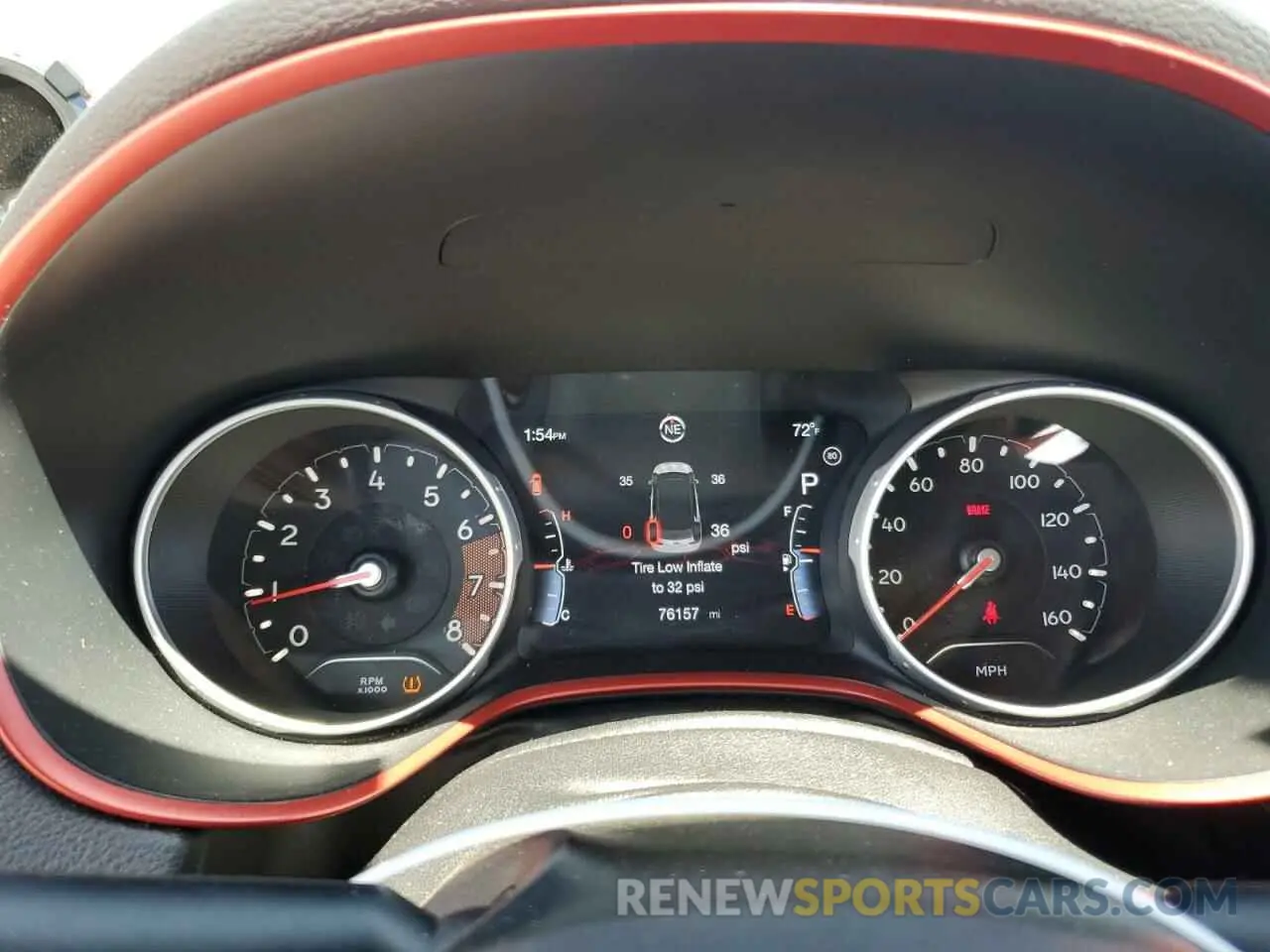9 Photograph of a damaged car 3C4NJDDB7KT795995 JEEP COMPASS 2019