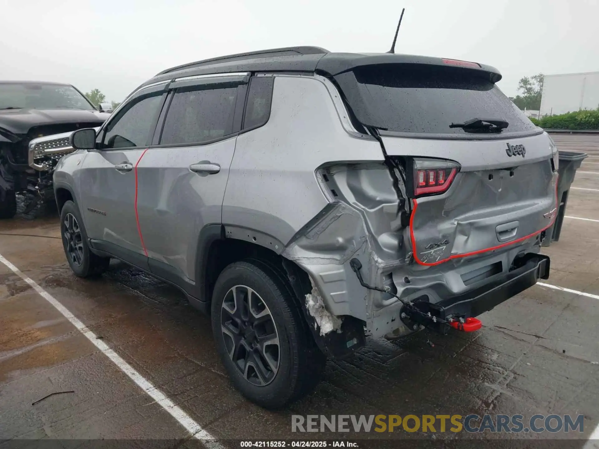 3 Фотография поврежденного автомобиля 3C4NJDDB9KT721767 JEEP COMPASS 2019