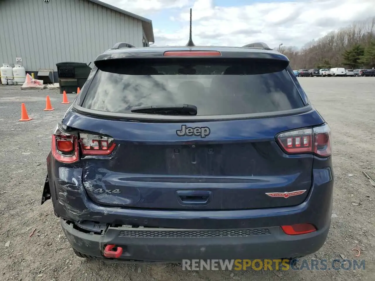 6 Фотография поврежденного автомобиля 3C4NJDDB9KT790278 JEEP COMPASS 2019