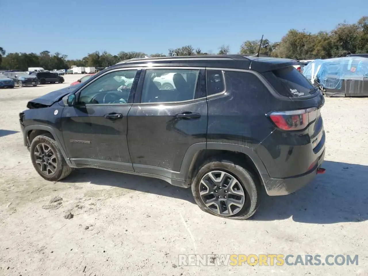 2 Photograph of a damaged car 3C4NJDDBXKT629955 JEEP COMPASS 2019