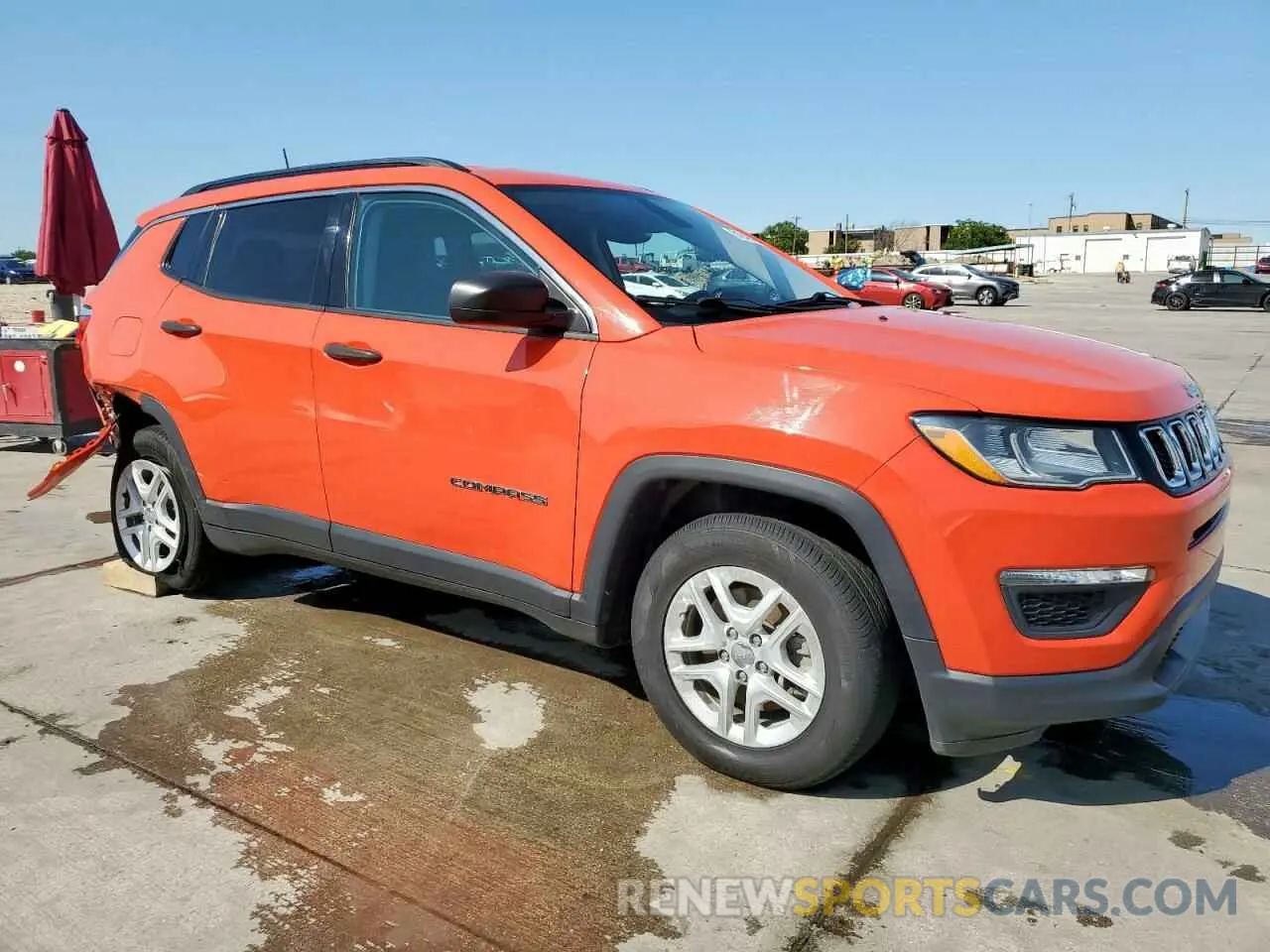 4 Photograph of a damaged car 3C4NJCAB3LT253177 JEEP COMPASS 2020