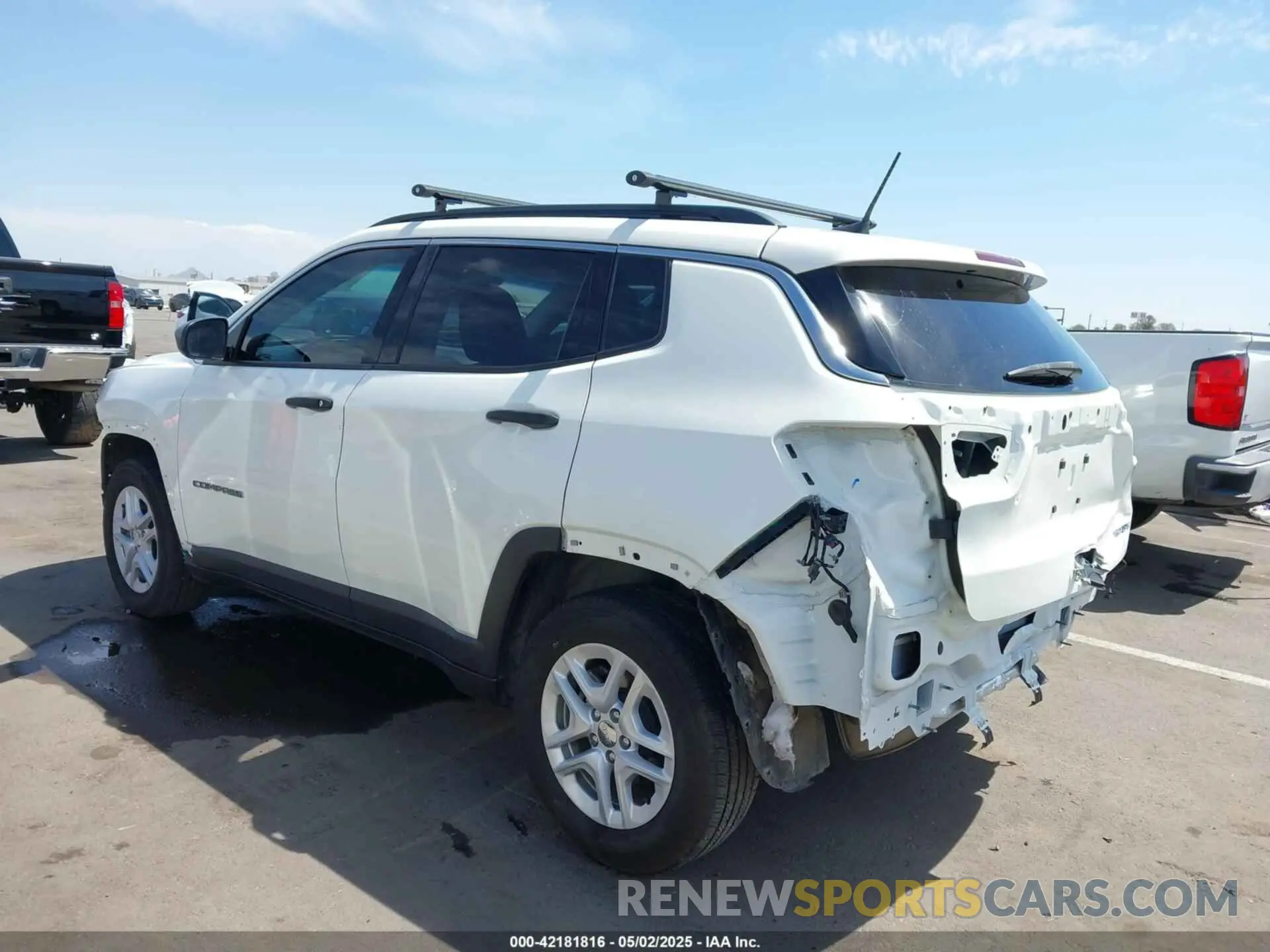 3 Фотография поврежденного автомобиля 3C4NJCAB5LT253133 JEEP COMPASS 2020