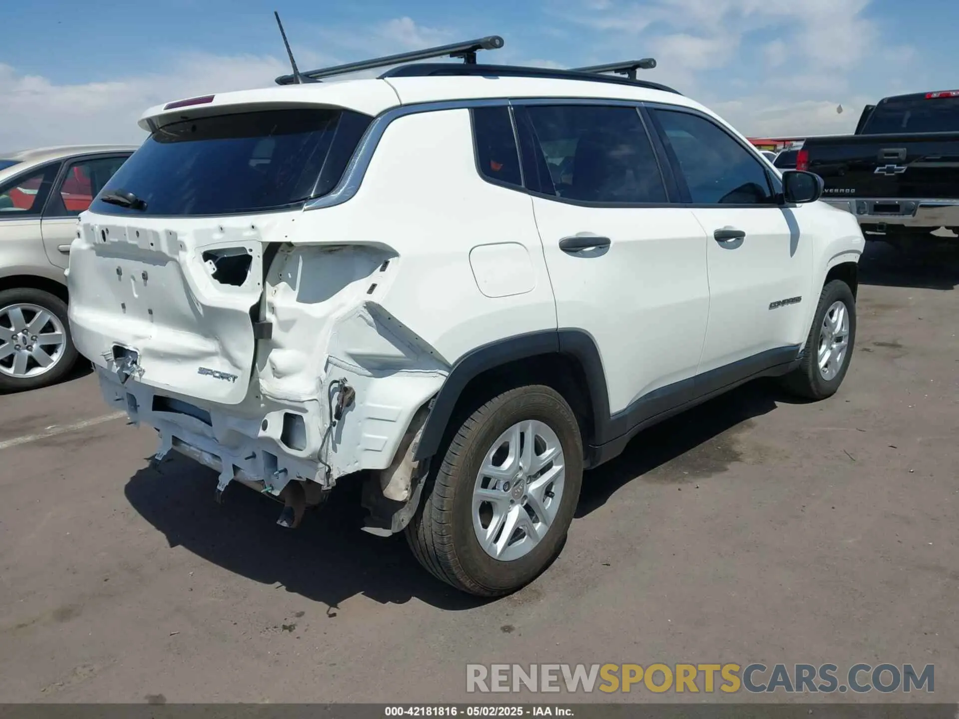 4 Фотография поврежденного автомобиля 3C4NJCAB5LT253133 JEEP COMPASS 2020