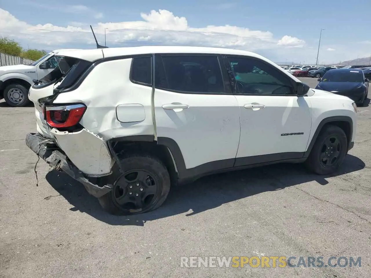 3 Фотография поврежденного автомобиля 3C4NJCAB9LT147655 JEEP COMPASS 2020