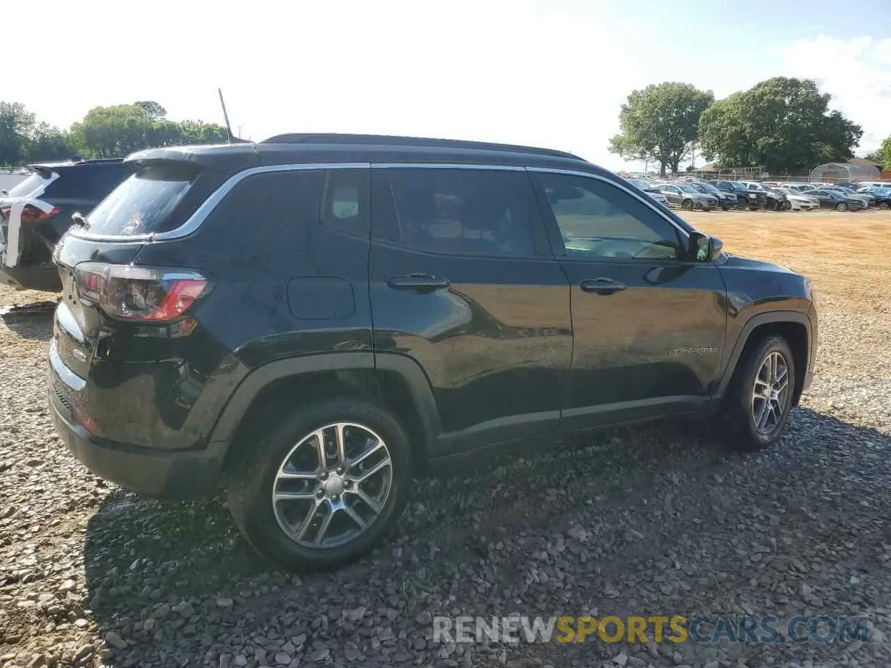 3 Photograph of a damaged car 3C4NJCBB0LT242054 JEEP COMPASS 2020