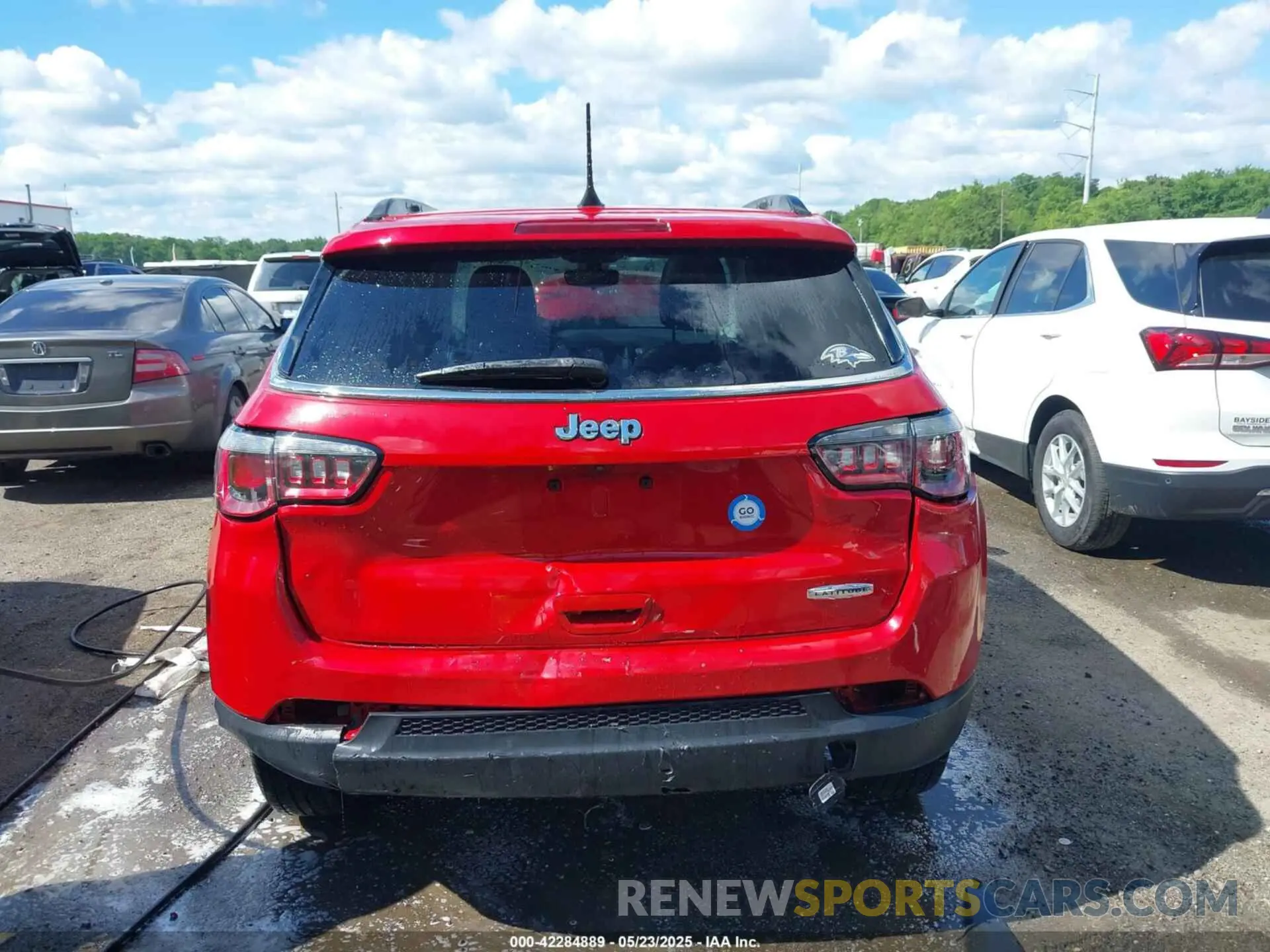 16 Photograph of a damaged car 3C4NJCBB2LT205894 JEEP COMPASS 2020
