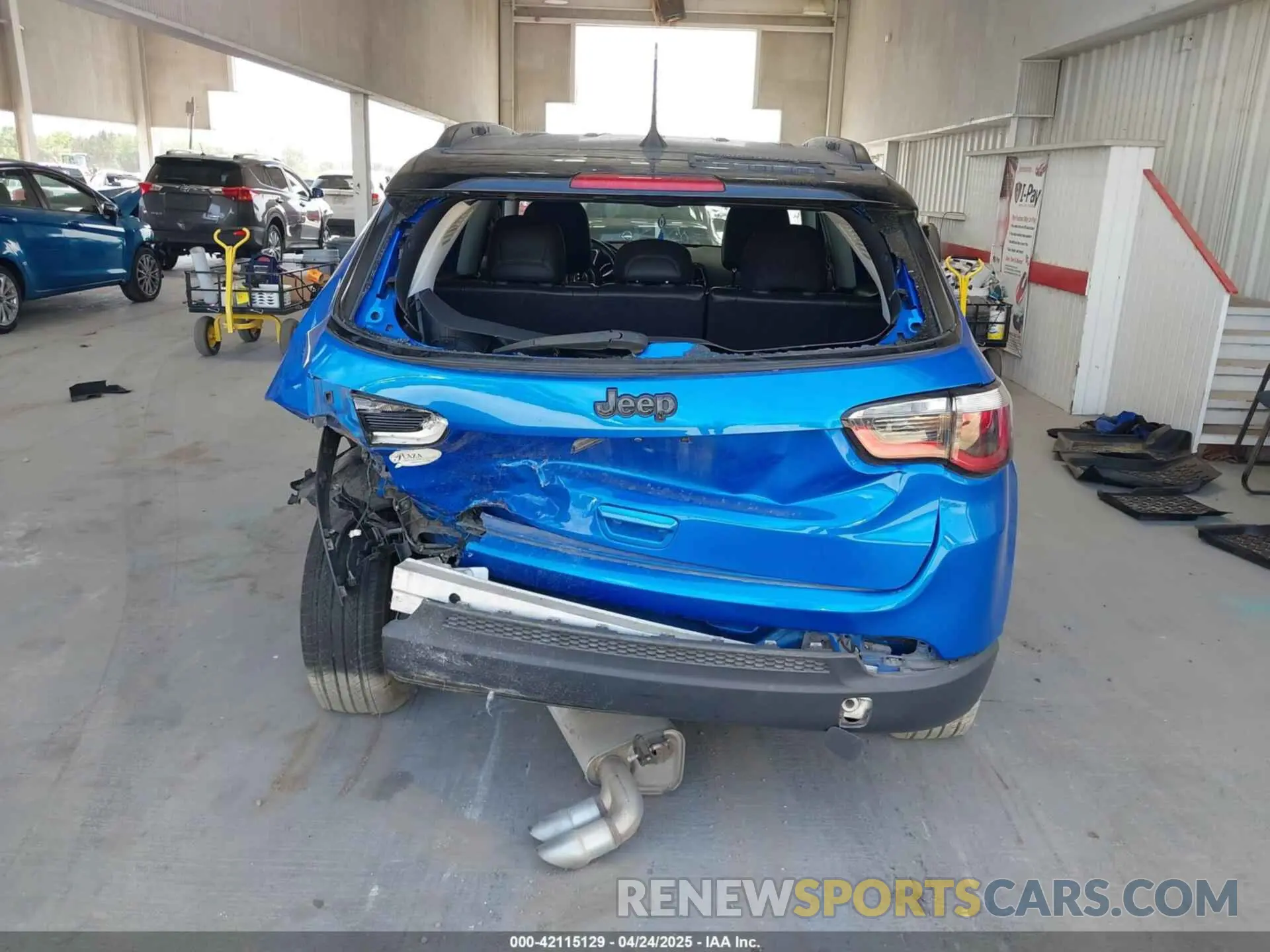 16 Фотография поврежденного автомобиля 3C4NJCBB3LT257440 JEEP COMPASS 2020