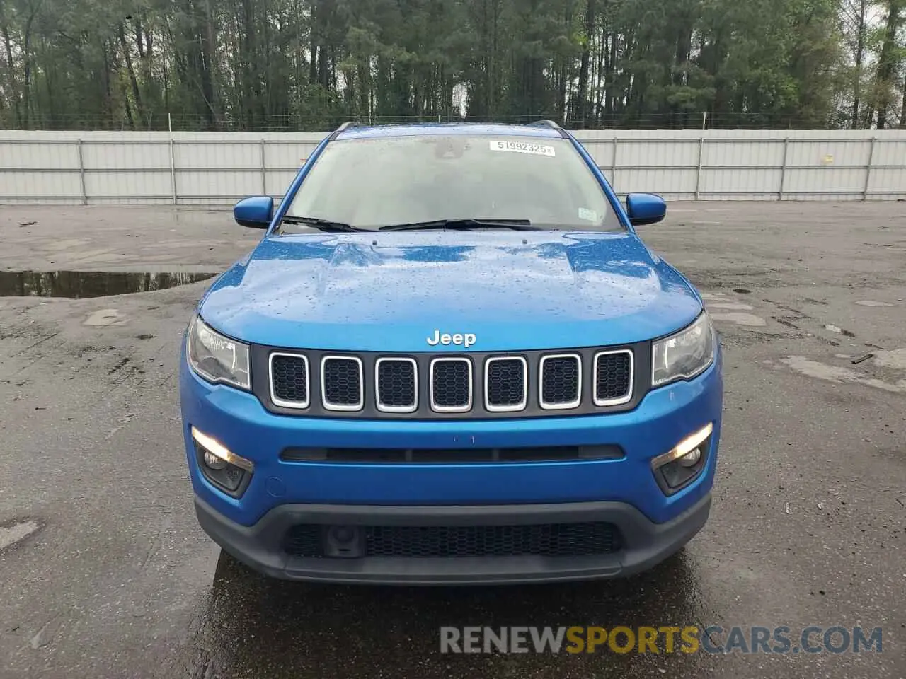 5 Photograph of a damaged car 3C4NJCBB3LT258572 JEEP COMPASS 2020