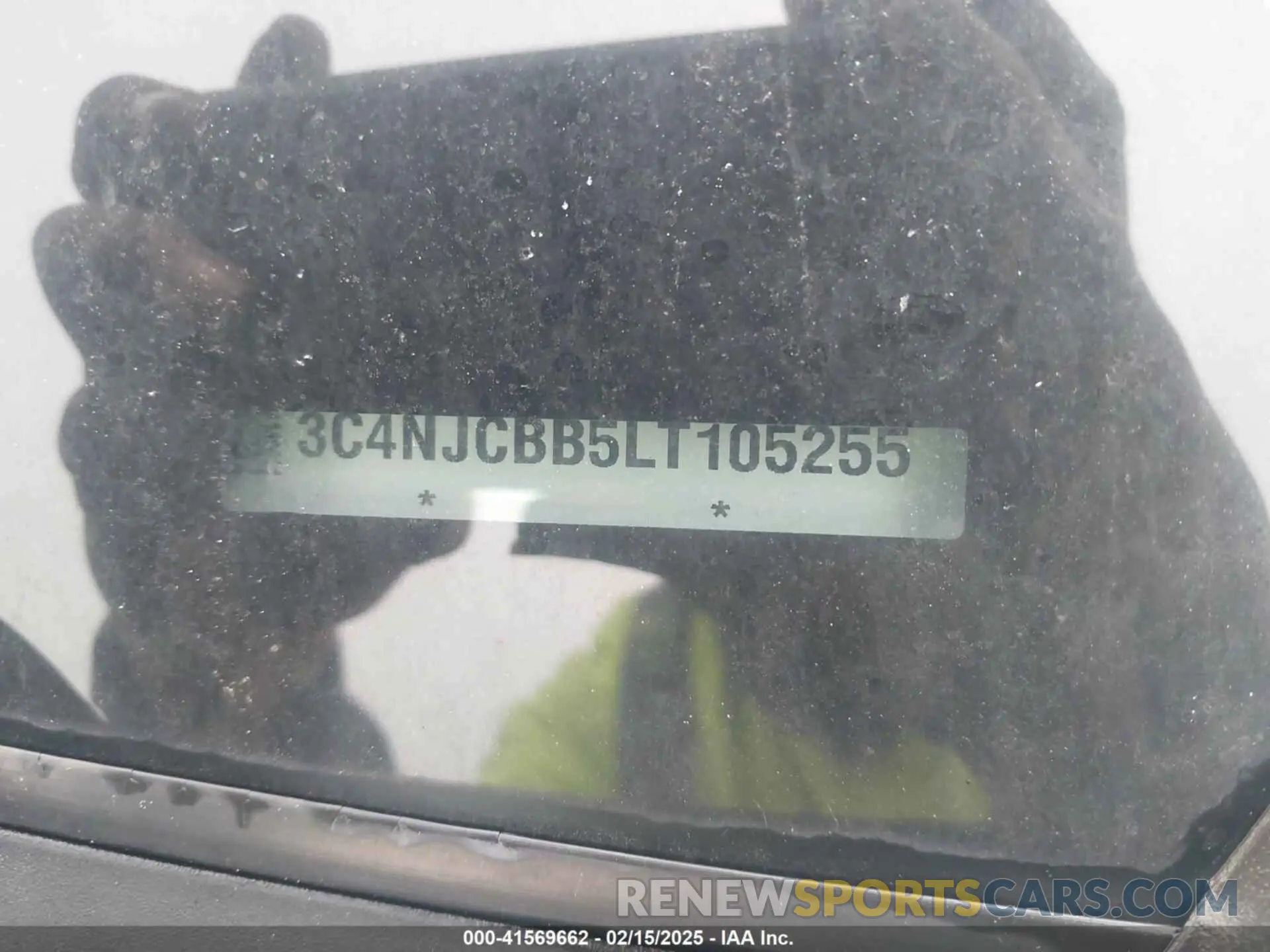 9 Photograph of a damaged car 3C4NJCBB5LT105255 JEEP COMPASS 2020