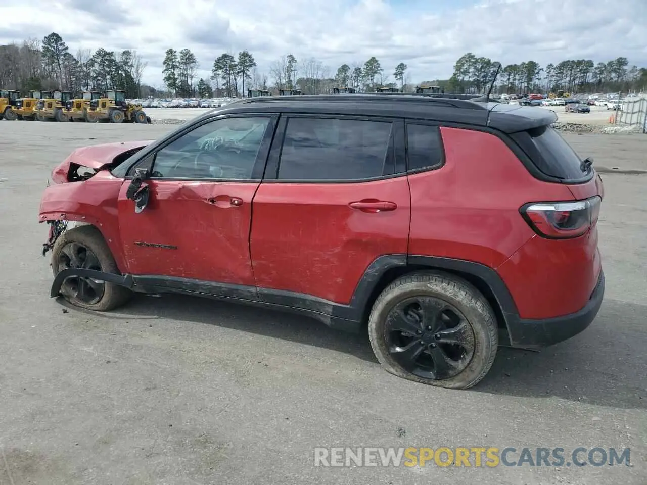2 Photograph of a damaged car 3C4NJCBB5LT162409 JEEP COMPASS 2020