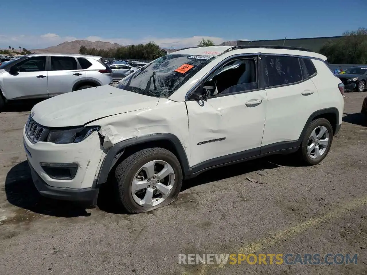 1 Фотография поврежденного автомобиля 3C4NJCBB6LT141472 JEEP COMPASS 2020