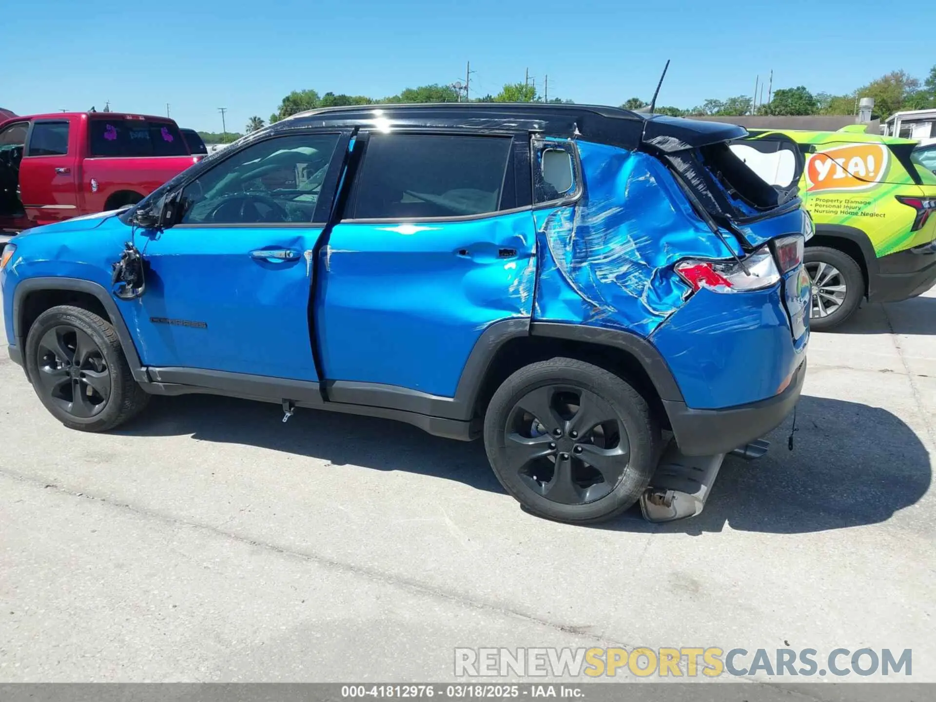 3 Photograph of a damaged car 3C4NJCBB6LT147529 JEEP COMPASS 2020