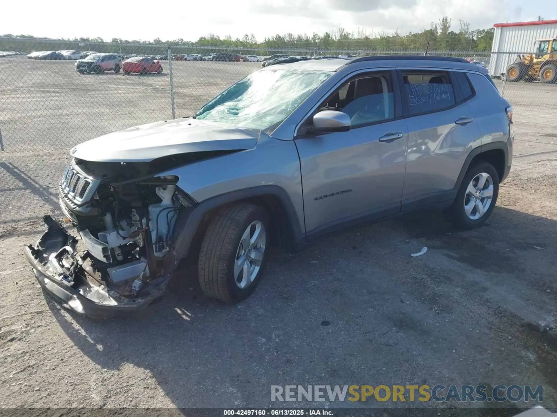 2 Photograph of a damaged car 3C4NJCBB6LT235321 JEEP COMPASS 2020