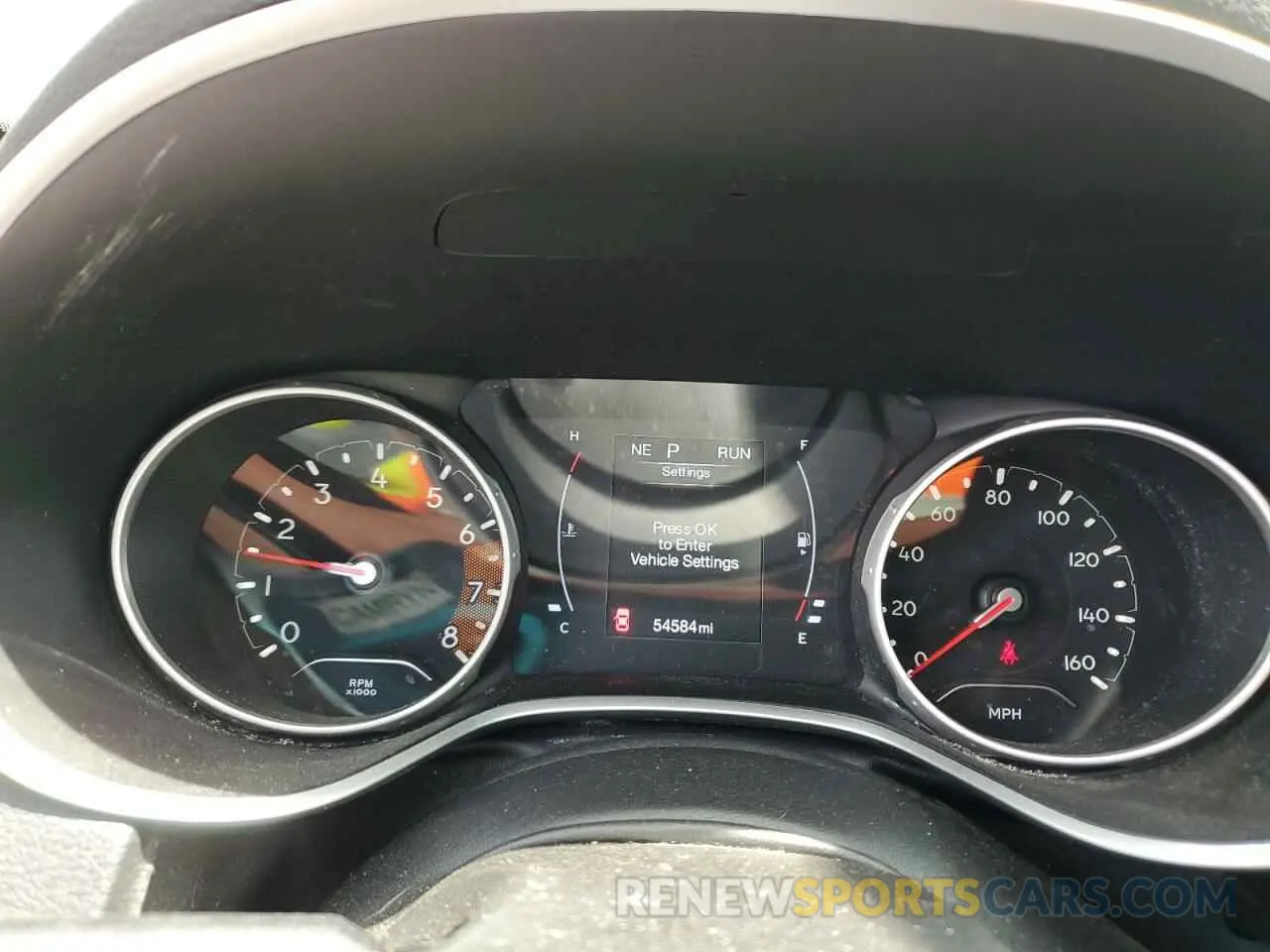 9 Photograph of a damaged car 3C4NJCBB6LT249977 JEEP COMPASS 2020