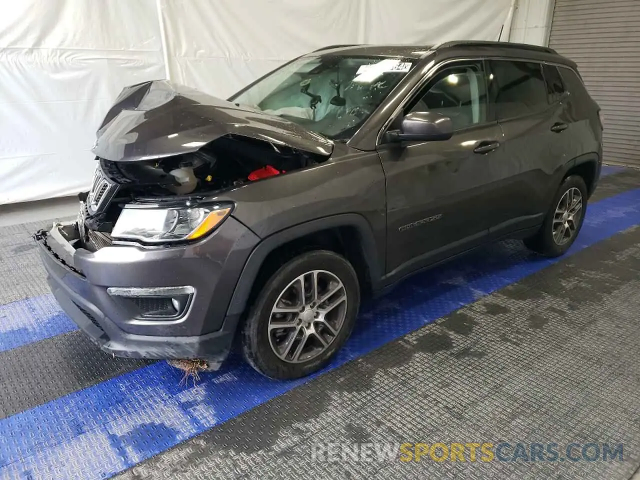 1 Photograph of a damaged car 3C4NJCBB7LT235053 JEEP COMPASS 2020