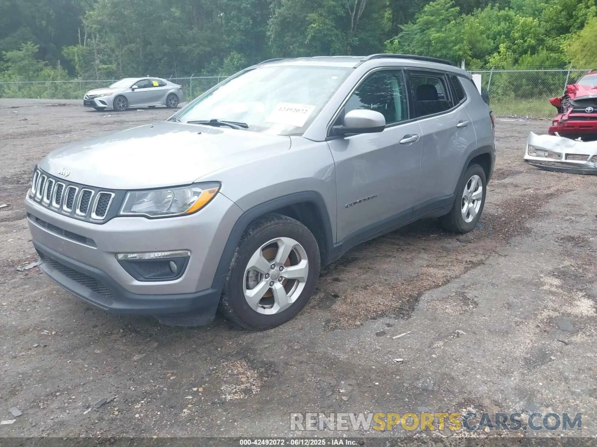 2 Photograph of a damaged car 3C4NJCBB8LT154398 JEEP COMPASS 2020