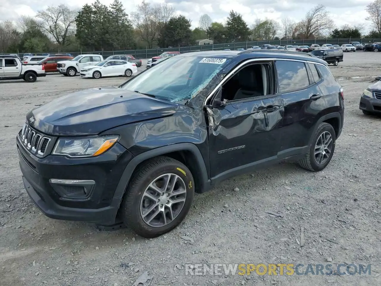 1 Photograph of a damaged car 3C4NJCBB8LT162064 JEEP COMPASS 2020