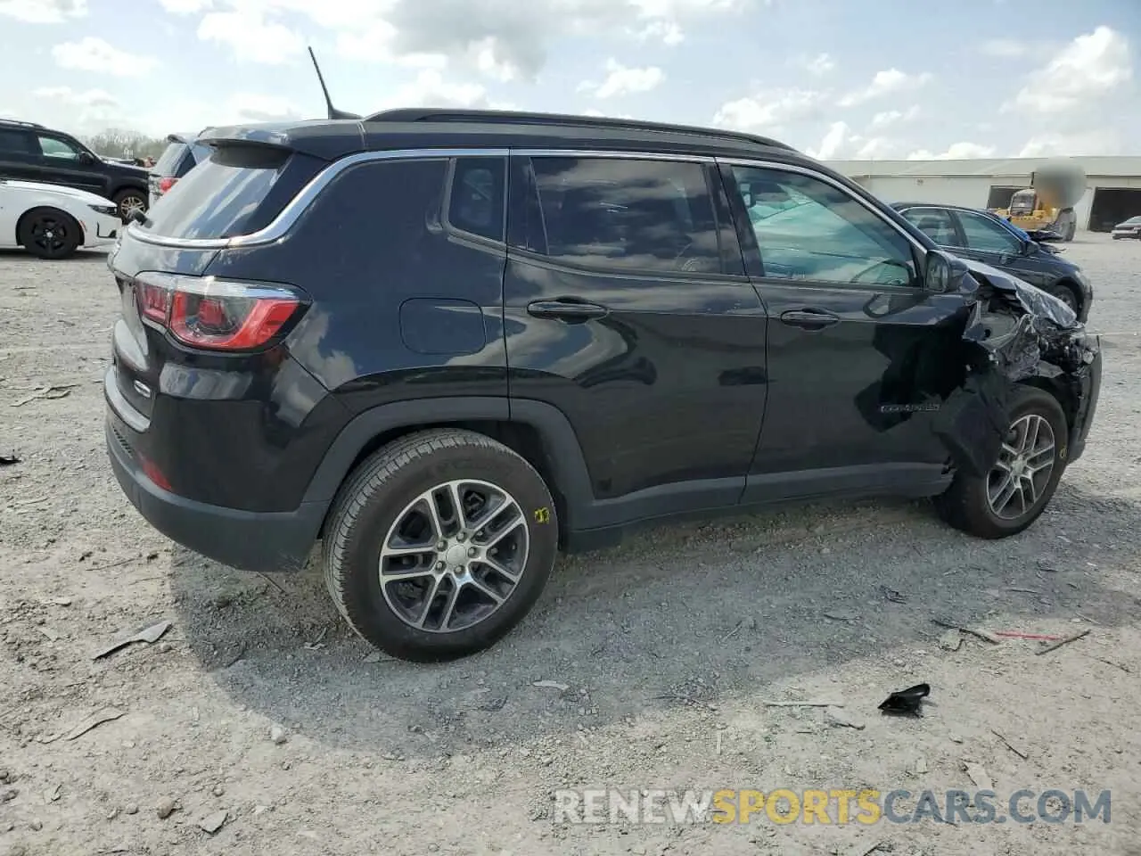3 Photograph of a damaged car 3C4NJCBB8LT162064 JEEP COMPASS 2020