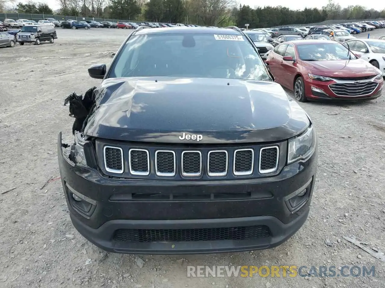 5 Photograph of a damaged car 3C4NJCBB8LT162064 JEEP COMPASS 2020
