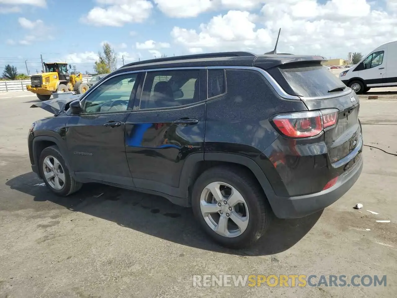 2 Photograph of a damaged car 3C4NJCBB8LT162470 JEEP COMPASS 2020