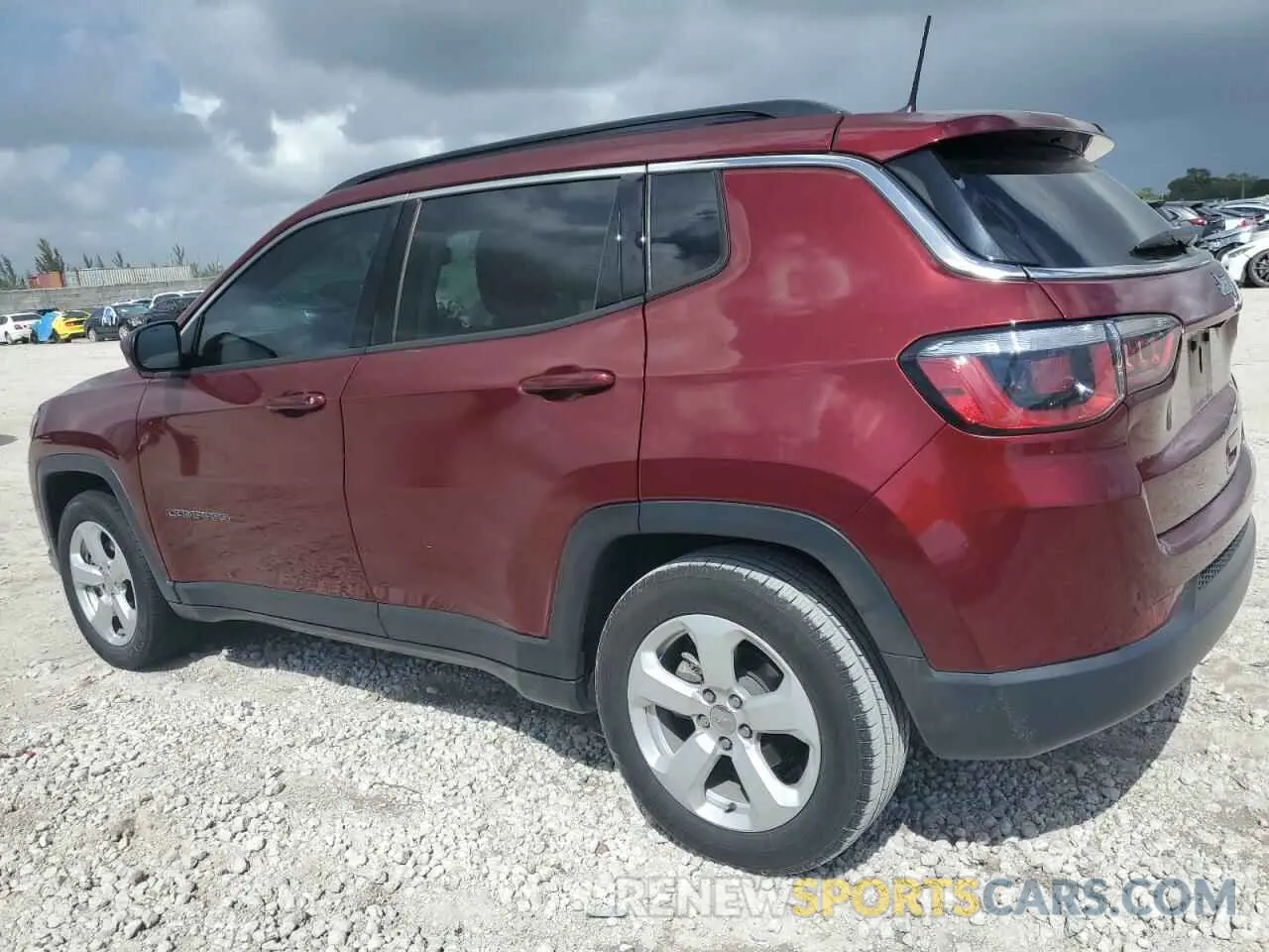 2 Photograph of a damaged car 3C4NJCBB9LT243039 JEEP COMPASS 2020