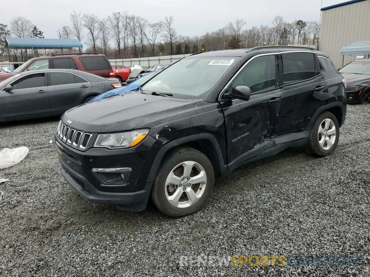 1 Фотография поврежденного автомобиля 3C4NJCBBXLT153012 JEEP COMPASS 2020