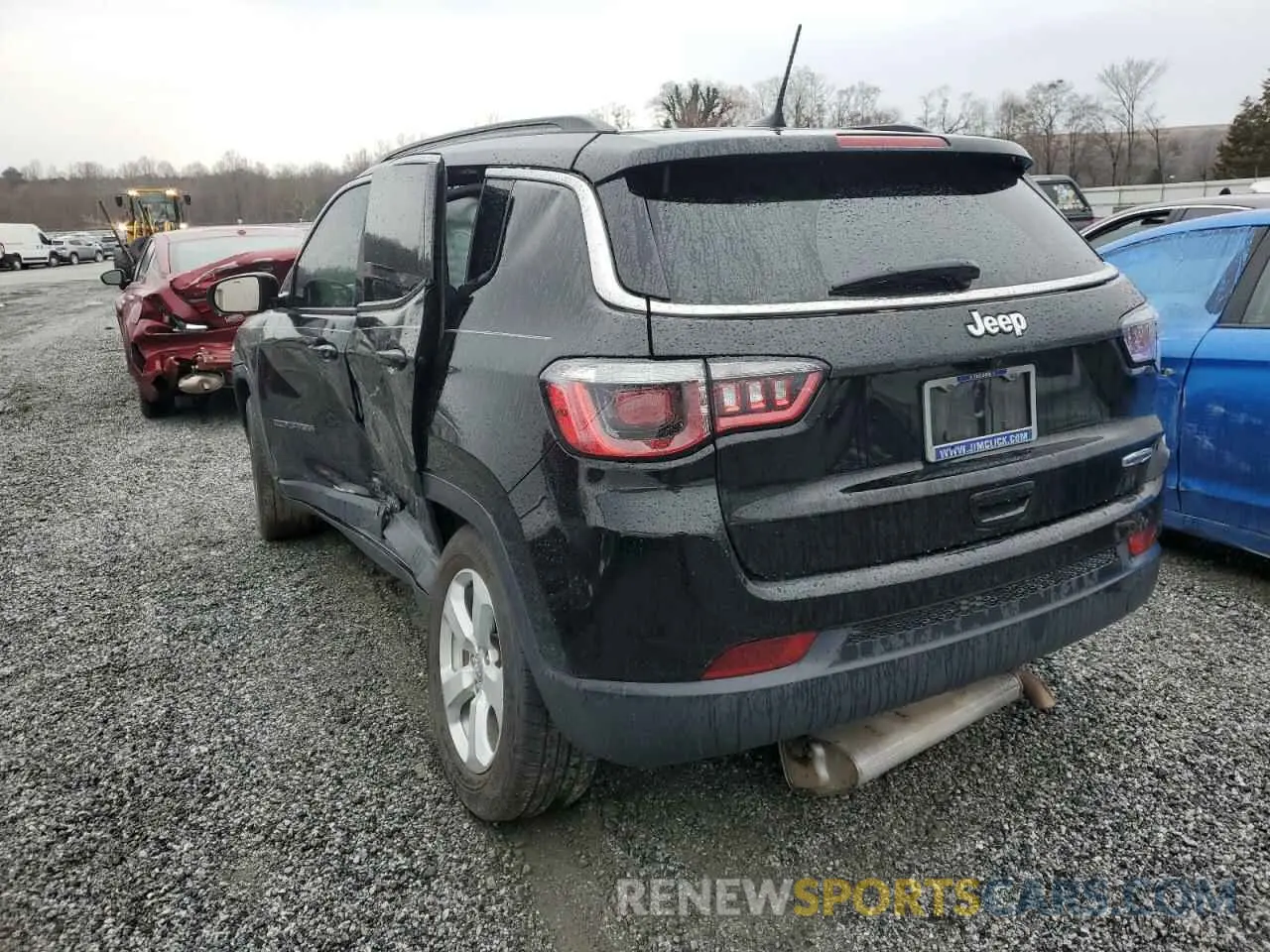 2 Фотография поврежденного автомобиля 3C4NJCBBXLT153012 JEEP COMPASS 2020