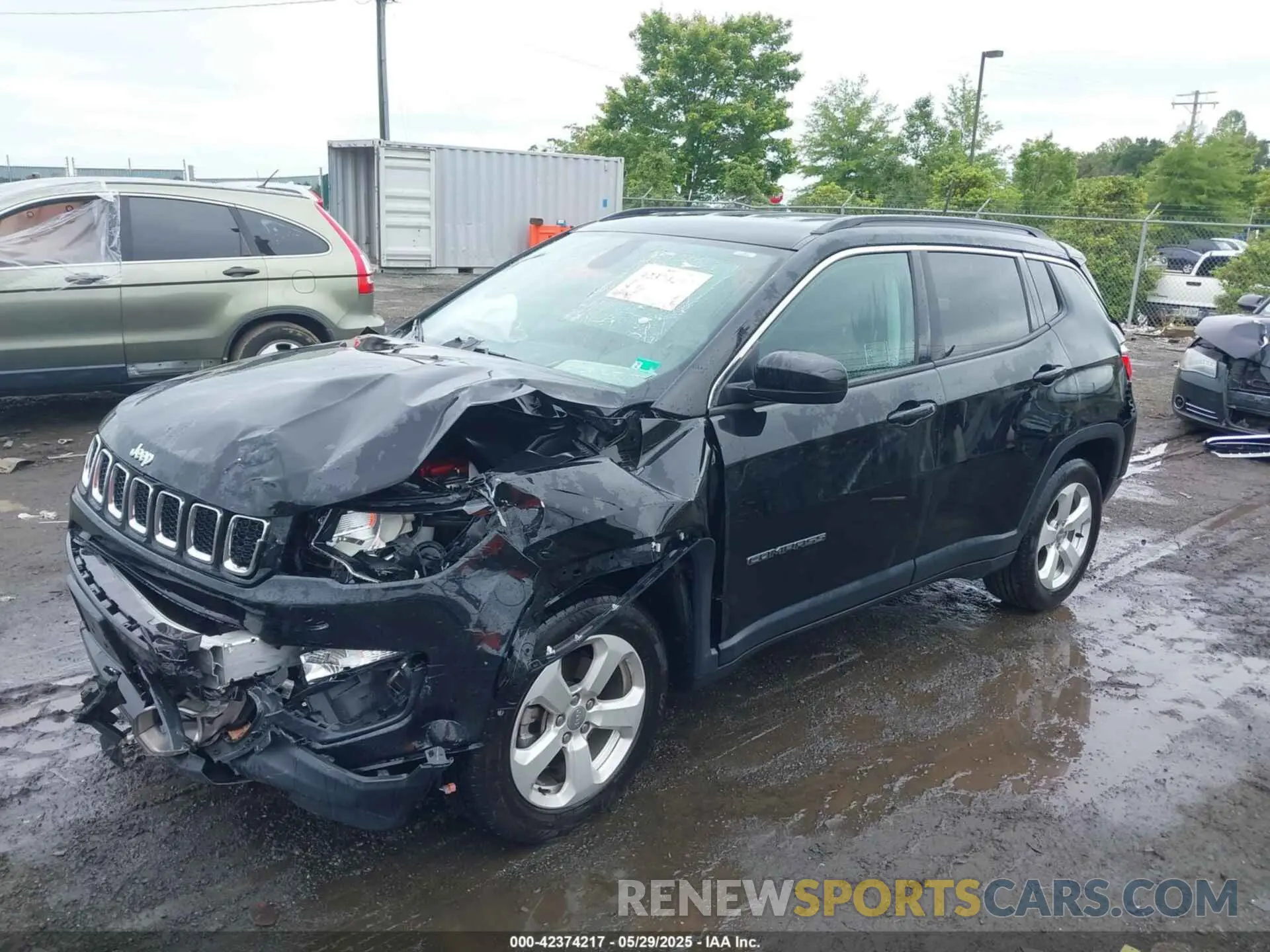2 Фотография поврежденного автомобиля 3C4NJCBBXLT166231 JEEP COMPASS 2020