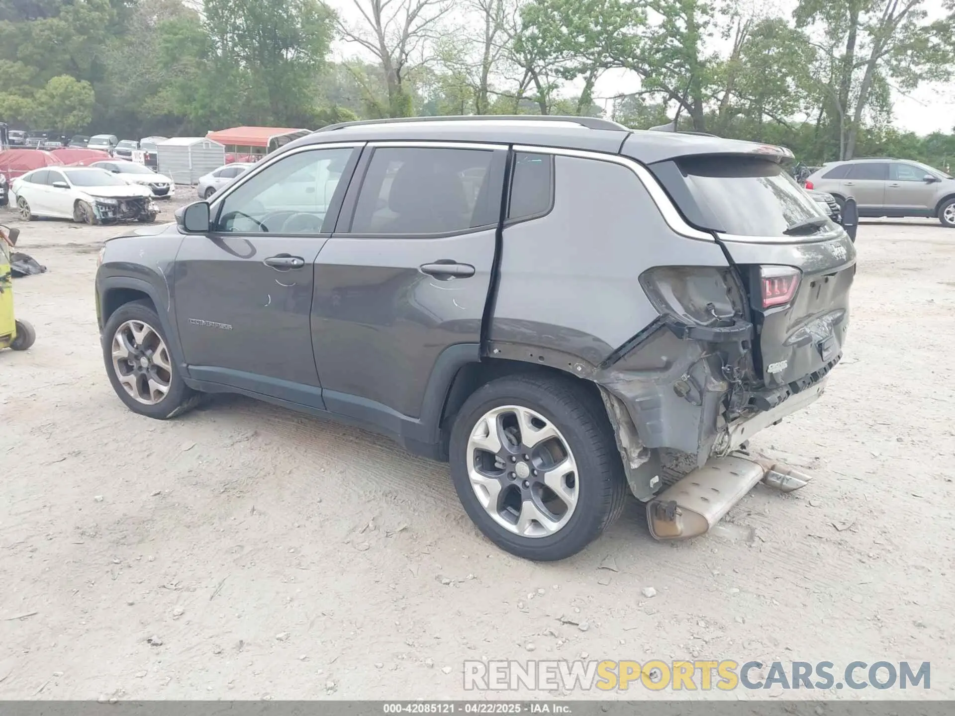 3 Фотография поврежденного автомобиля 3C4NJCCB0LT128635 JEEP COMPASS 2020