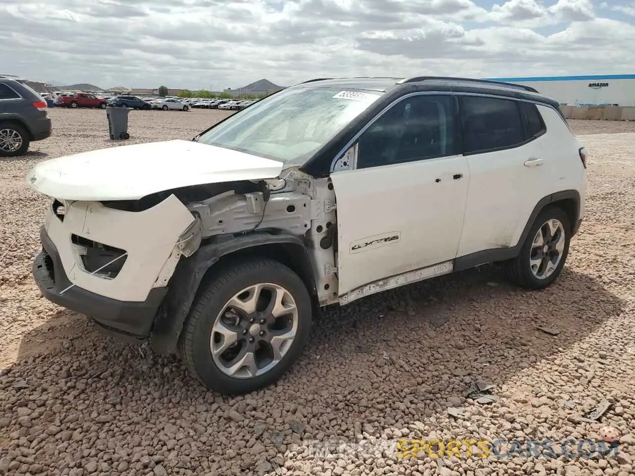 1 Фотография поврежденного автомобиля 3C4NJCCB2LT110363 JEEP COMPASS 2020