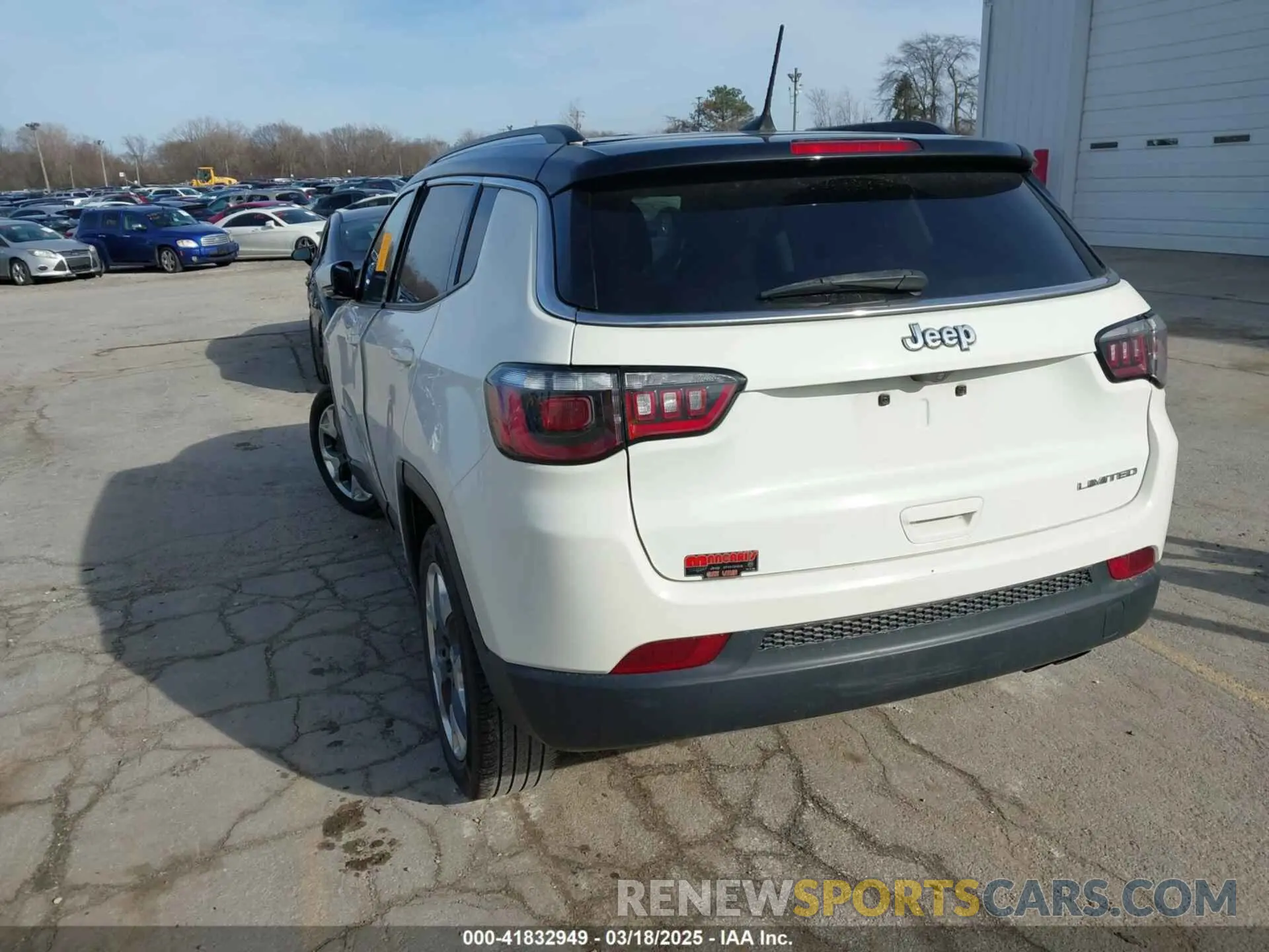 3 Фотография поврежденного автомобиля 3C4NJCCB2LT247237 JEEP COMPASS 2020